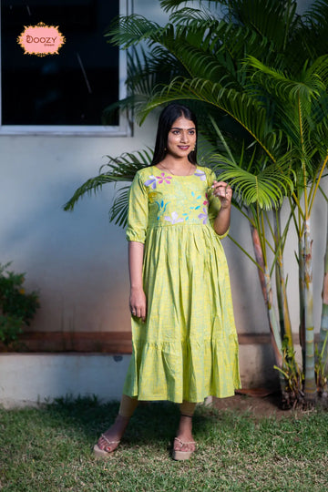 Petal Weave Embroidered