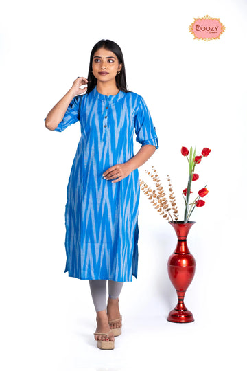 Ikkat Eleganze Kurta