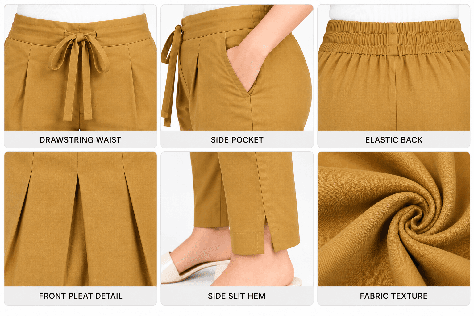 Women’s Chikku Straight-Fit Pants in Chikku