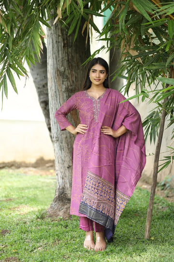 Embroidary Elegance Kurti set